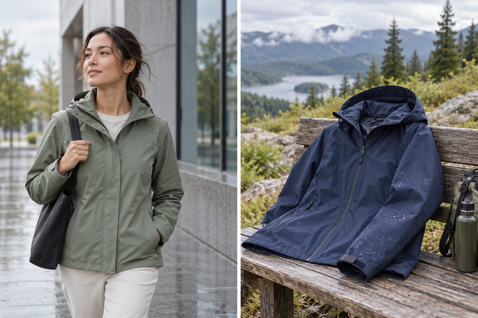 airshield commuter hiking jacket