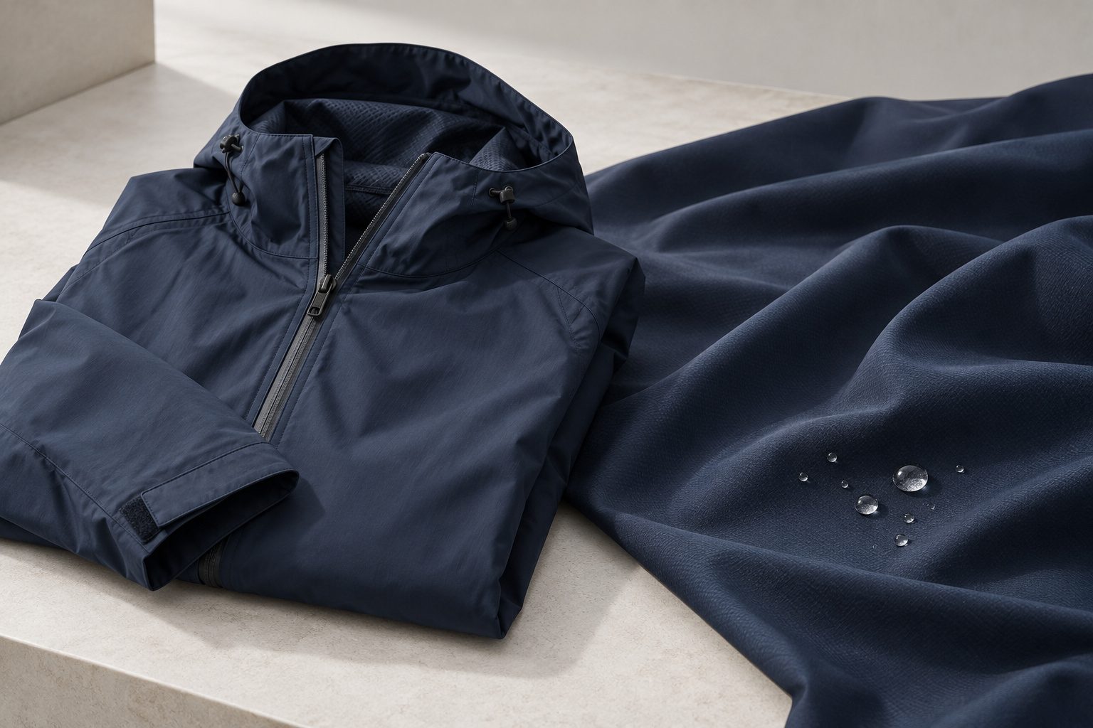 airshield water repellent shell jacket