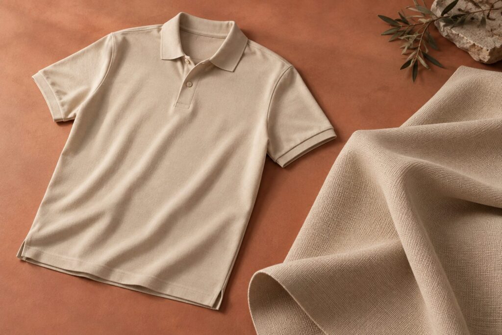 softdry cotton touch polyester polo